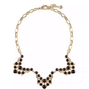 Lulu Frost Ventura onyx bib necklace
